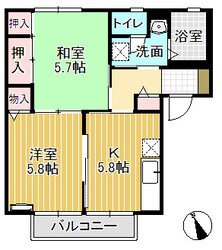 ディアス福光の物件間取画像